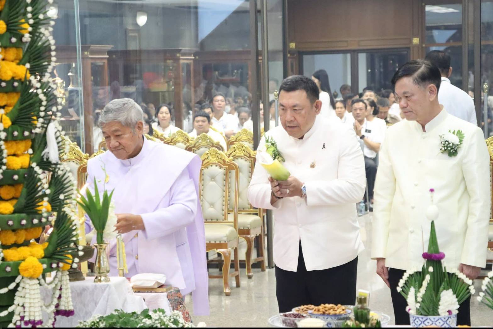 title - ศูนย์ส่งเสริมและพัฒนาอาชีพเสริมนอกภาคการเกษตร โดย สำนักงานการปฏิรูปที่ดินเพื่อเกษตรกรรม จัดโครงการพัฒนาบุคลากรเพื่อเพิ่มประสิทธิภาพการดำเนินงานด้านศิลปหัตถกรรม กิจกรรมไหว้ครูช่าง ณ ชั้น 2 อาคารพระมิ่งขวัญ ศูนย์ส่งเสริมและพัฒนาอาชีพเสริมนอกภาคการเกษตร (ศูนย์ศิลปาชีพบางไทรฯ (เดิม))